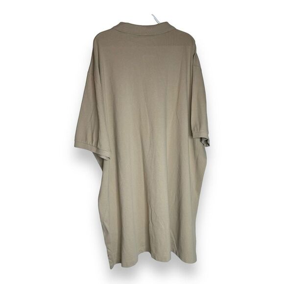 Polo Ralph Lauren Mens 5XB Short Sleeve Beige Cream Polo Shirt NWT - Picture 5 of 8